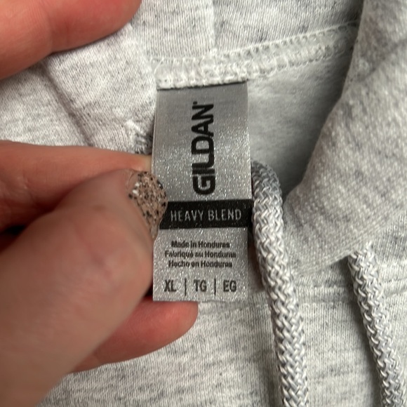 THE TRENDY TRIBE NWOT Drippy Smiley Hoodie - Unisex XL - Picture 3 of 3